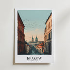 Morning In Krakow – stilfullt konsttryck från Bozetto, tryckt på matt finpapper i hög tryckkvalitet