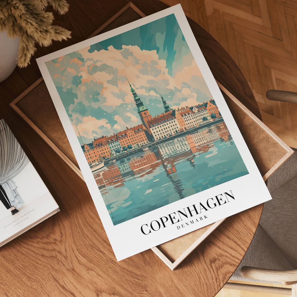 Reflections Of Copenhagen – affisch med stilfullt motiv från Bozetto i hög kvalitet