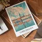 Reflections Of Copenhagen – affisch med stilfullt motiv från Bozetto i hög kvalitet