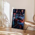 Neon Drift Poster – i rum 2