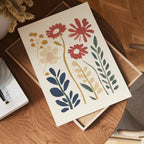 Floral wall botanic Design – affisch med stilfullt motiv från Bozetto i hög kvalitet