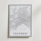 Storleksguide för Västerås Karta – välj din favoritstorlek och beställ hos Bozetto