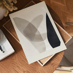 Abstract Minimalism Flow – affisch med stilfullt motiv från Bozetto i hög kvalitet