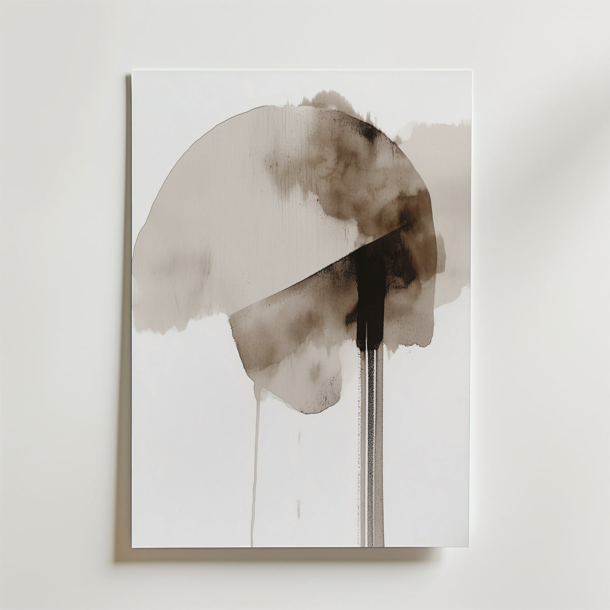Faded Horizon – stilfullt konsttryck från Bozetto, tryckt på matt finpapper i hög tryckkvalitet