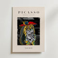Picasso Crying Eyes of Grief – stilfullt konsttryck från Bozetto, tryckt på matt finpapper
