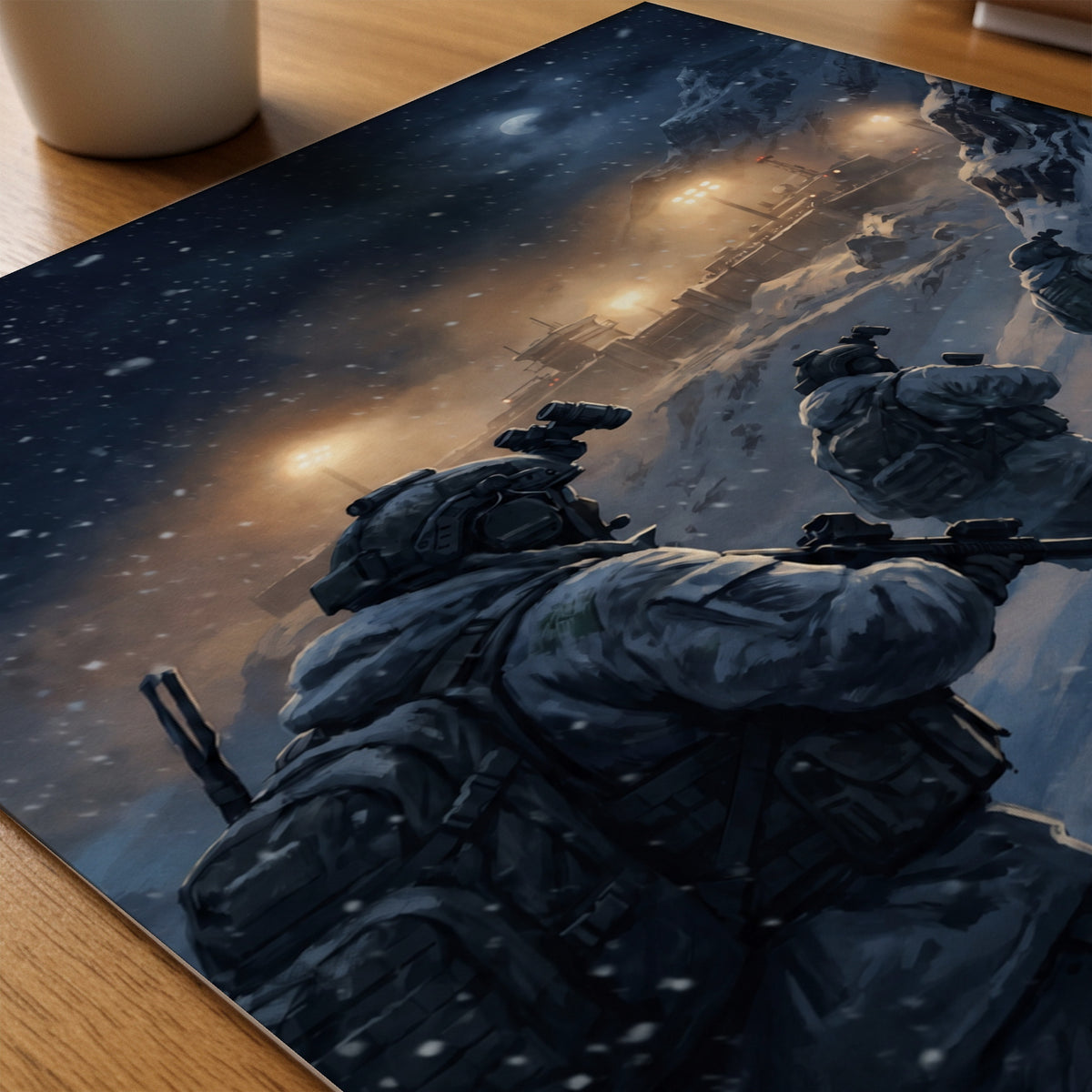 Winter Patrol Poster – tryck på papper