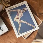 Picasso Circus Performer – affisch med stilfullt motiv från Bozetto i hög kvalitet