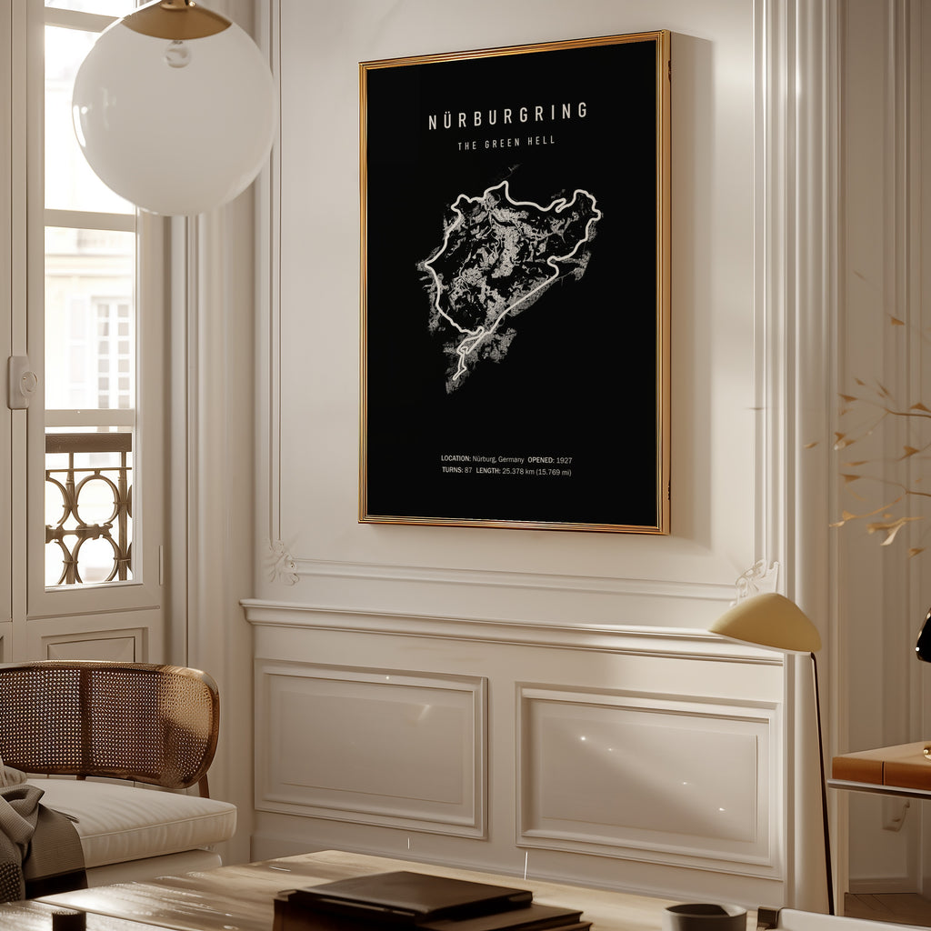 Nürburgring Poster – i rum 1