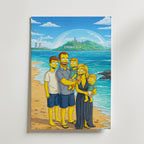 Personlig Poster Simpson - Skapa din egen design