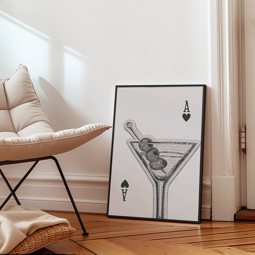 Martini Ace Poster – i rum 1