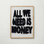 Blurred Money Statement Poster – ekram