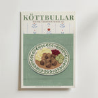 Köttbullar – stilfullt konsttryck från Bozetto, tryckt på matt finpapper i hög tryckkvalitet