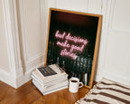 Bad Decisions Make Good Stories Poster – i rum 2