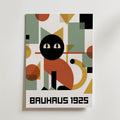 Bauhaus Cat Poster – canvas utan passepartout