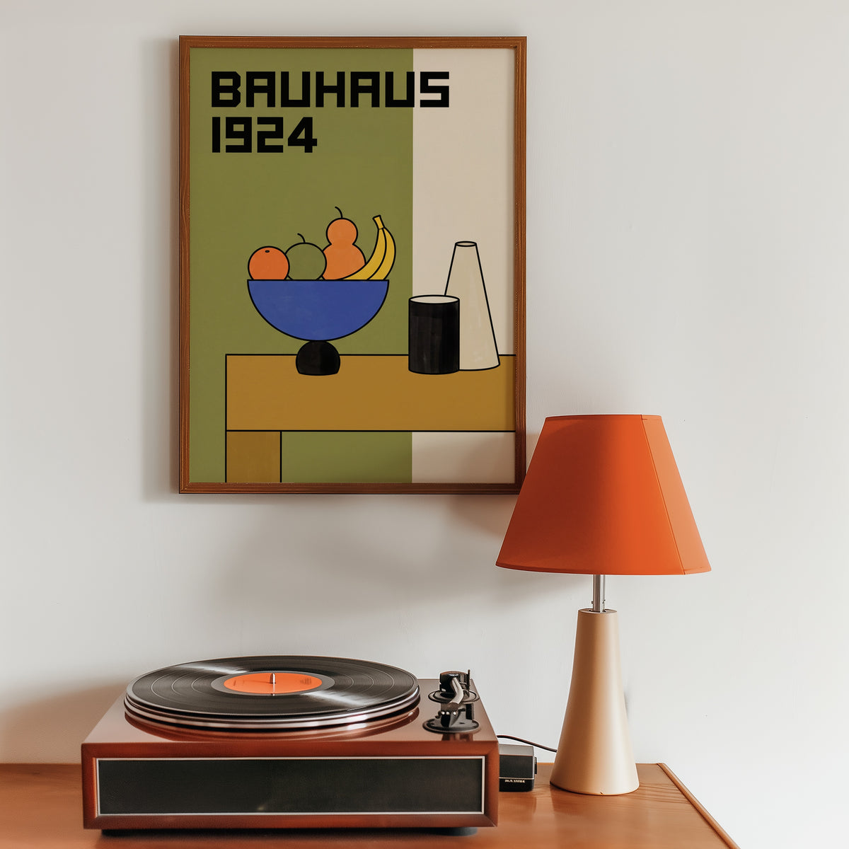 Bauhaus Fruit Bowl Poster – i rum 3