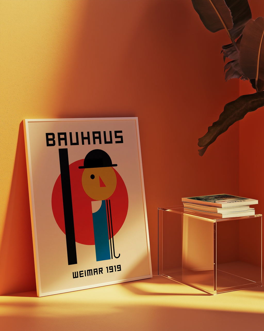 Bauhaus Gentleman Poster – i rum 5