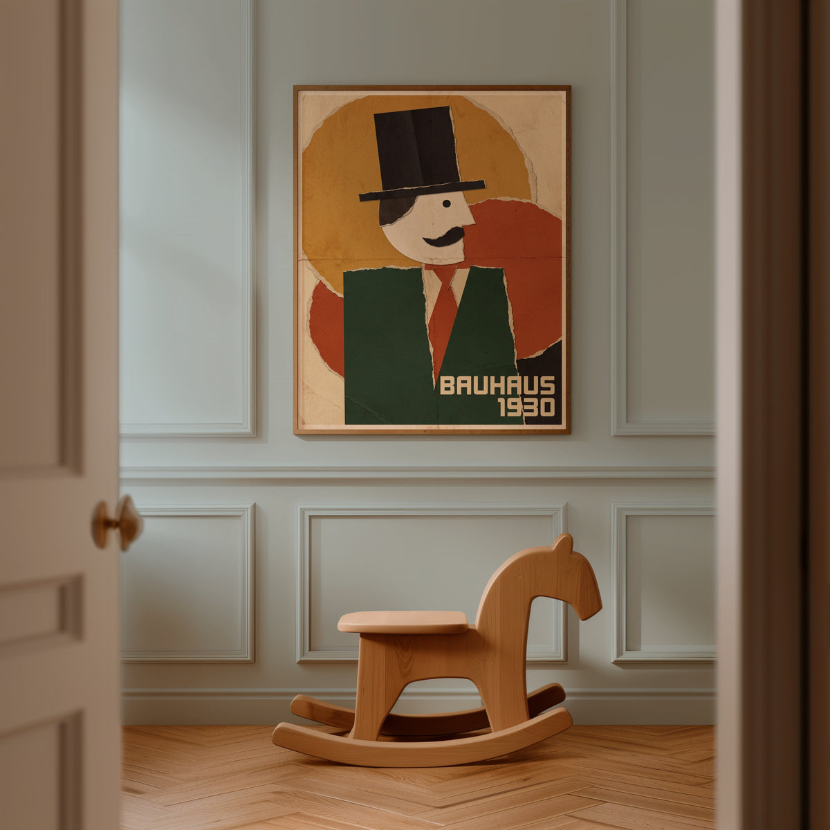 Bauhaus Top Hat Poster – i rum 3