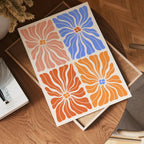 Four Petal Panels poster visad rakt fram – Bozetto affisch i hög tryckkvalitet i hög tryckkvalitet