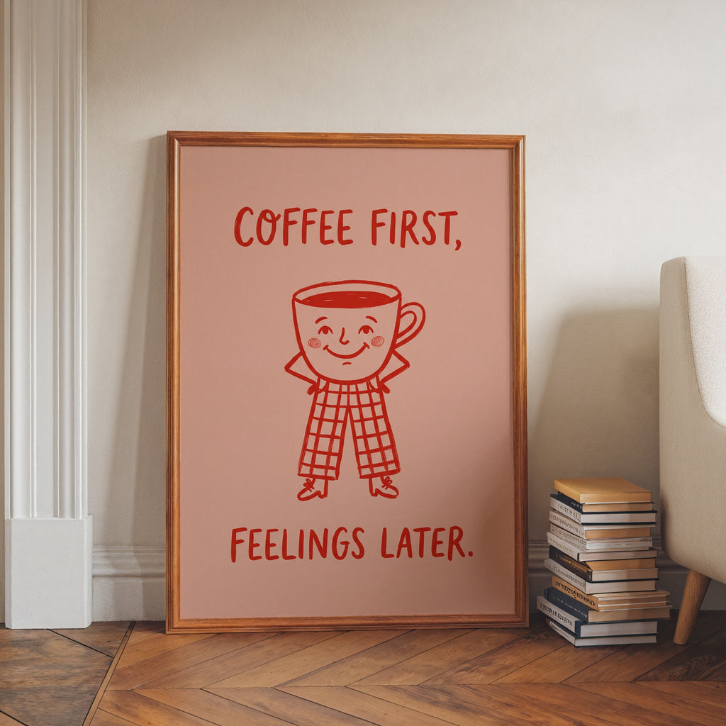 Coffee First Poster – i rum 2