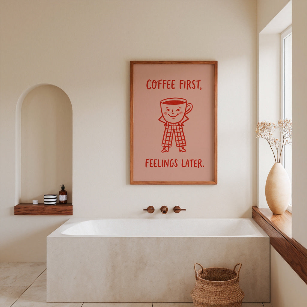 Coffee First Poster – i rum 3
