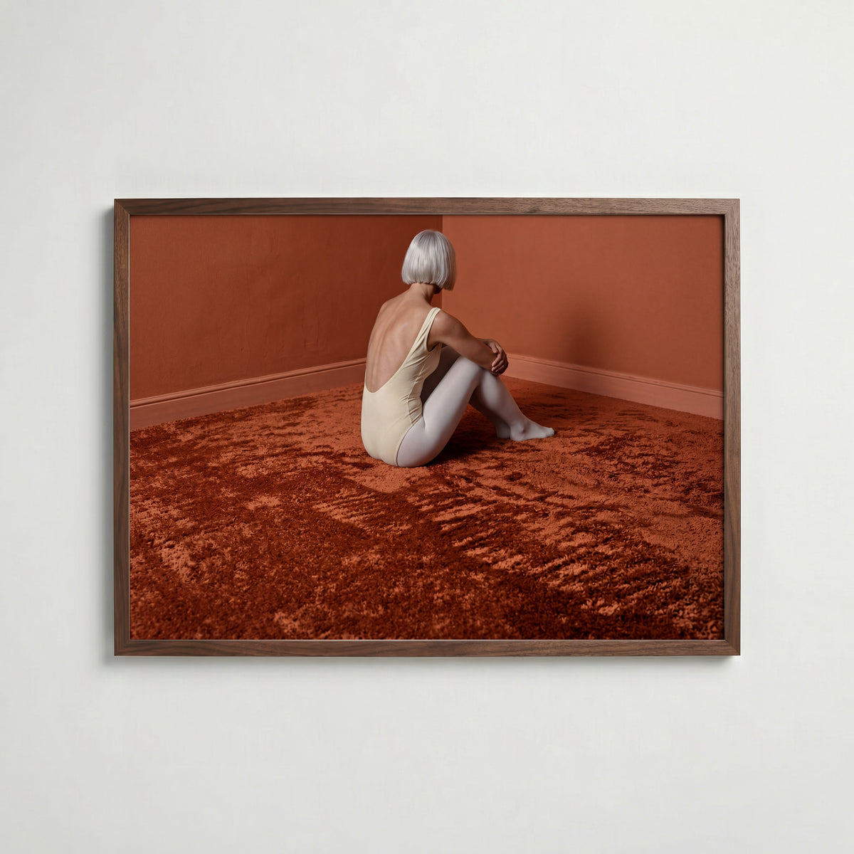 Copper Floor Poster i hemiljö