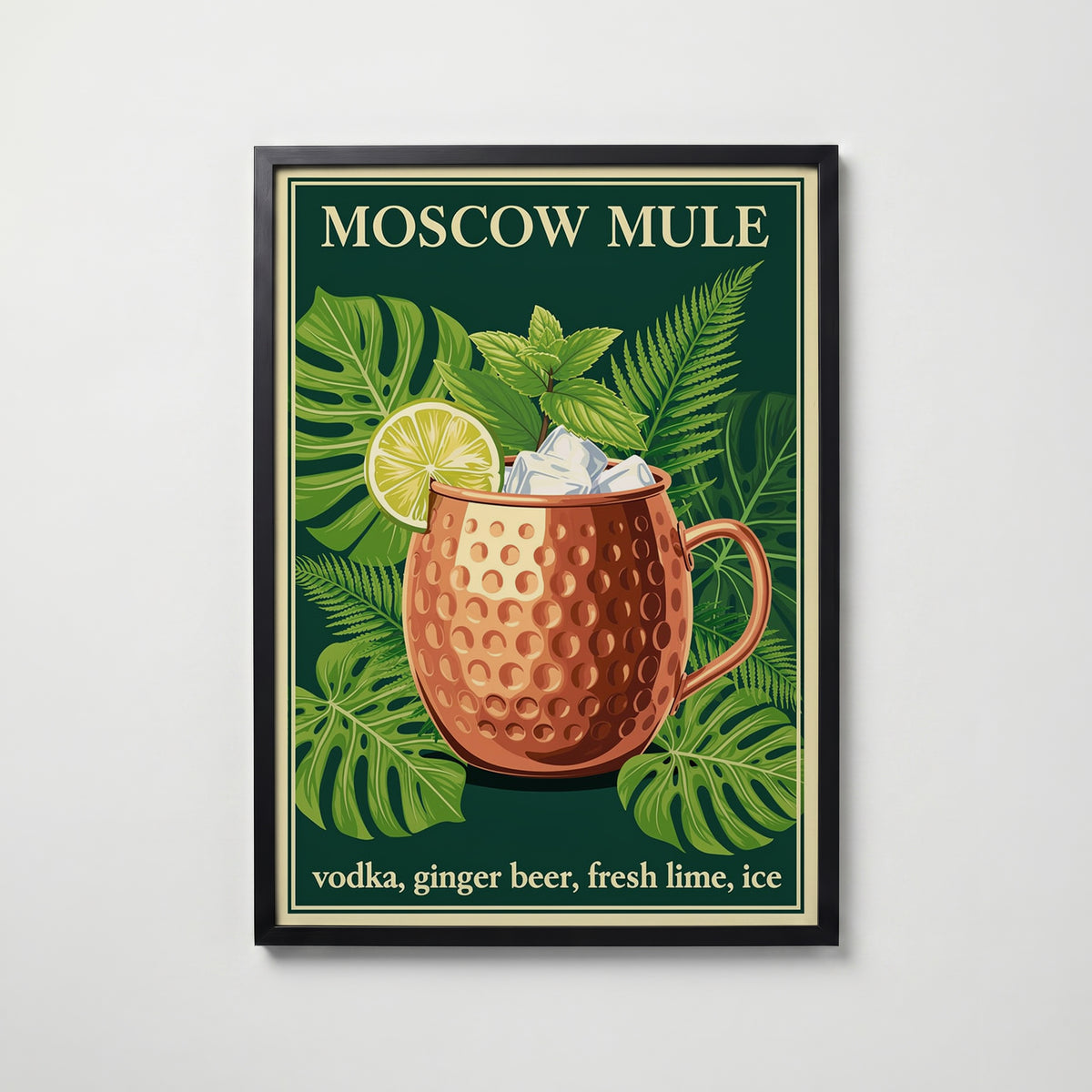 Copper Garden Poster i hemmiljö