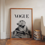 Wrapped Wool Hound Poster – i rum 2