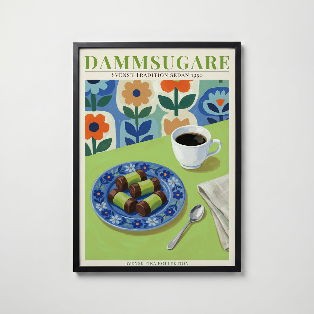 Dammsugare (Punchrulle) poster visad rakt fram – Bozetto affisch i hög tryckkvalitet
