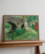 Mockup av Carl Larsson The Bridge in affisch på vägg – köp enkelt hos Bozetto i hög kvalitet
