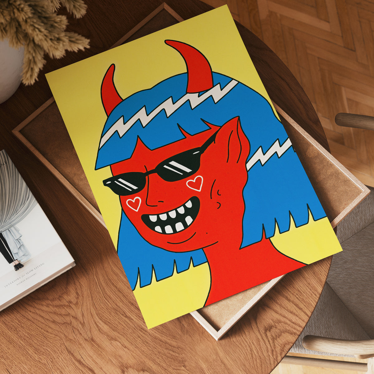 Devil in Love – affisch med snyggt motiv, köp enkelt hos Bozetto i flera storlekar