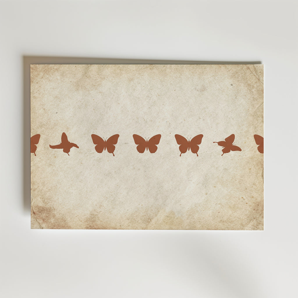 Drifting Butterflies Poster