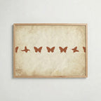 Drifting Butterflies Poster