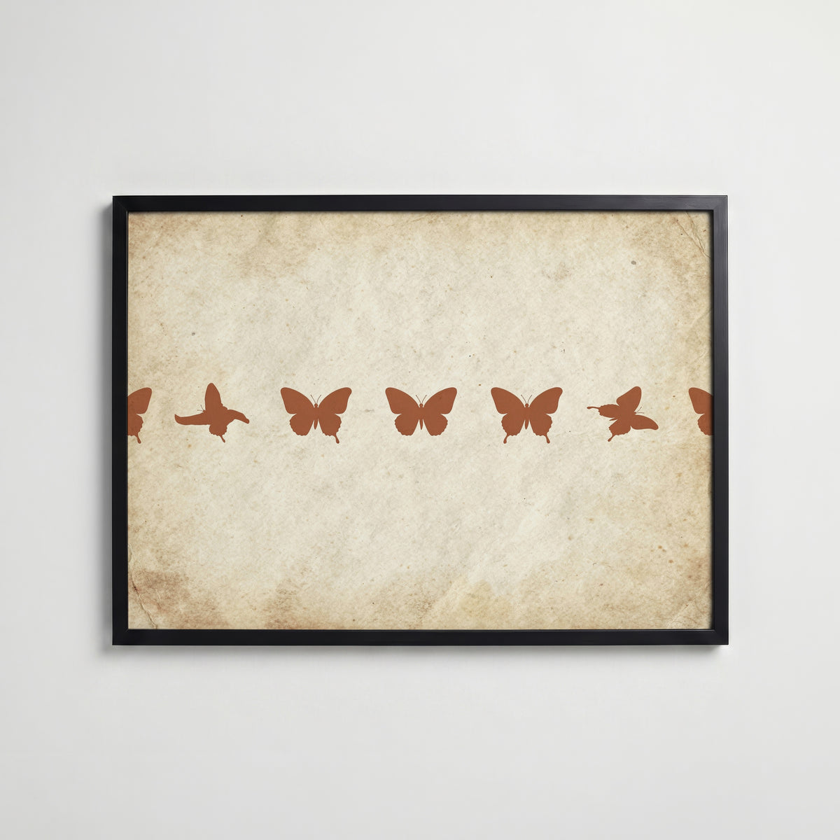 Drifting Butterflies Poster