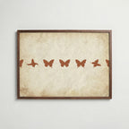 Drifting Butterflies Poster