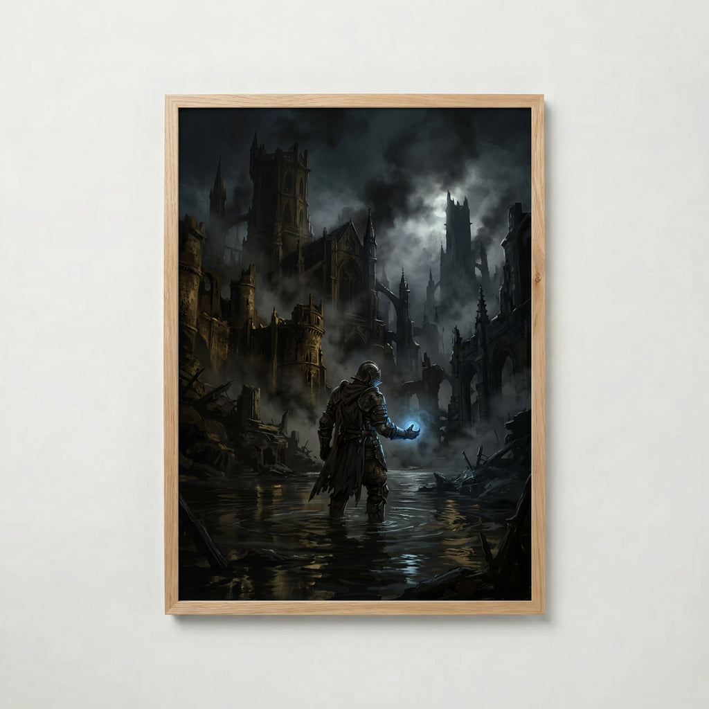 Ember Citadel Poster med ekram