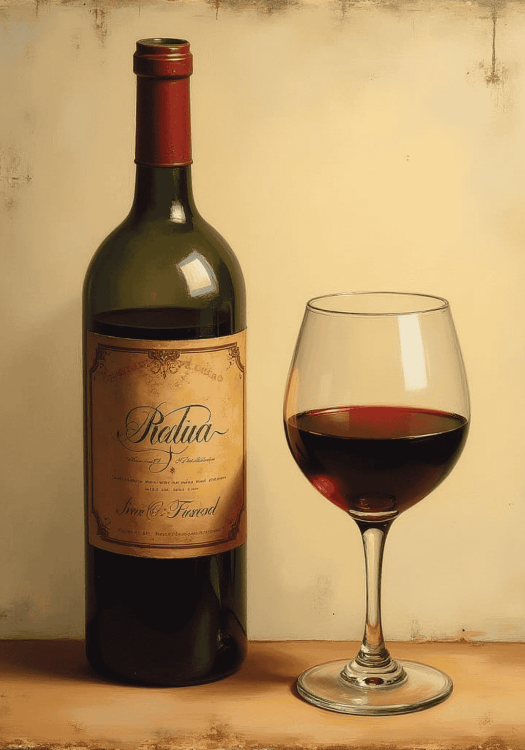 Classic Red Wine – köp enkelt hos Bozetto konsttryck i hög kvalitet i hög kvalitet