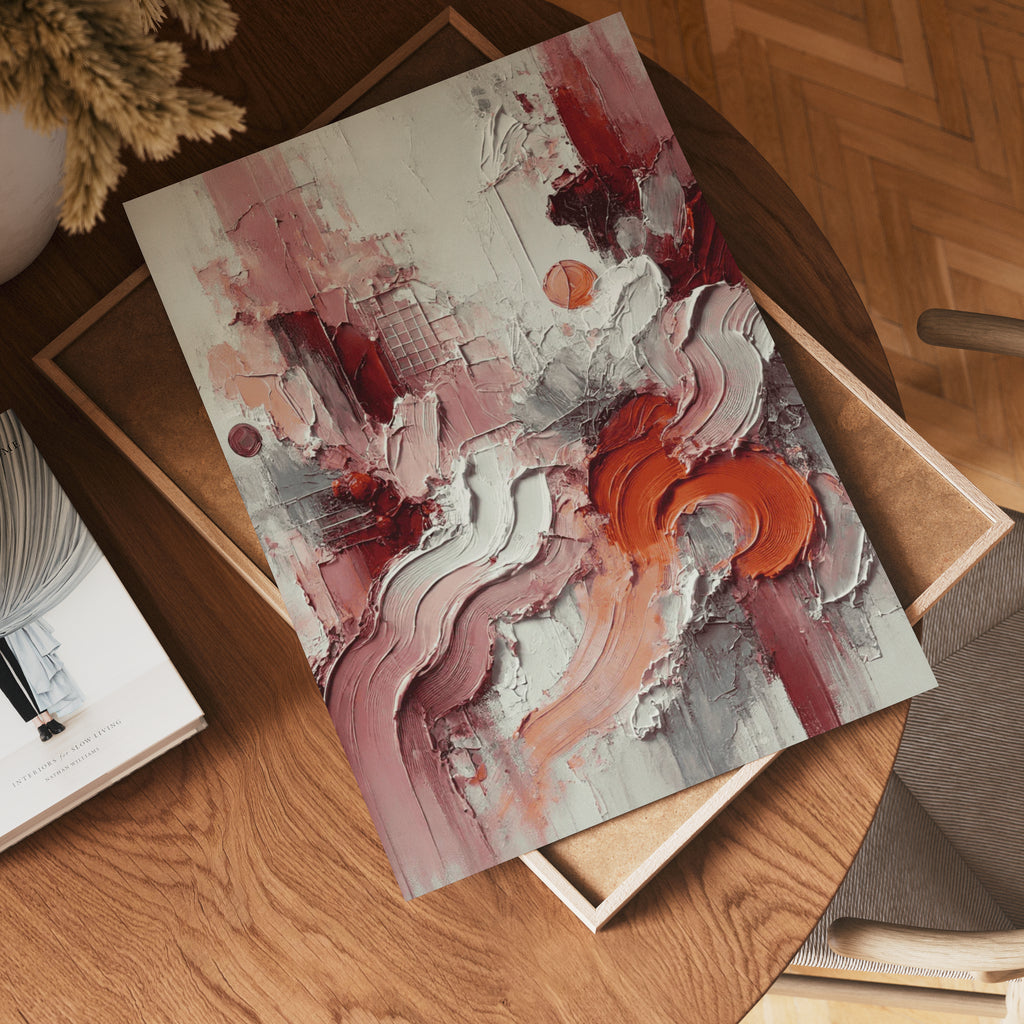 Fluid Geometry poster visad rakt fram – Bozetto affisch i hög tryckkvalitet i hög tryckkvalitet