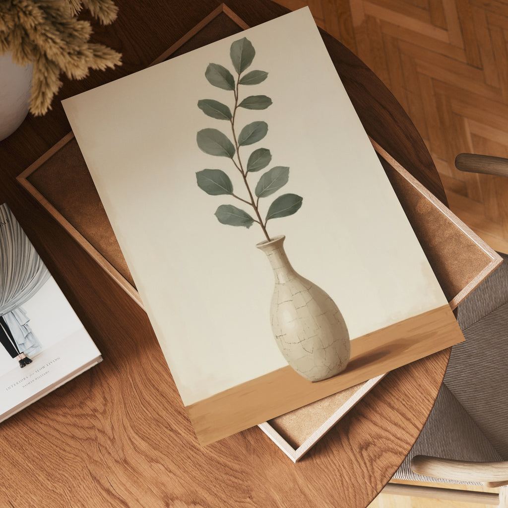 Ceramic Crackle Vase – affisch med snyggt motiv, köp enkelt hos Bozetto i flera storlekar