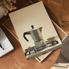 Old School Espresso poster visad rakt fram – Bozetto affisch i hög tryckkvalitet