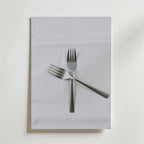 Classic Forks – stilfullt konsttryck från Bozetto, tryckt på matt finpapper i hög tryckkvalitet