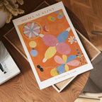 Hilma af Klint The Ten – affisch med stilfullt motiv från Bozetto i hög kvalitet