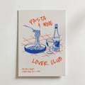 Lover Club Meal – stilfullt konsttryck från Bozetto, tryckt på matt finpapper i hög tryckkvalitet
