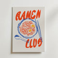 Ramen Club – stilfullt konsttryck från Bozetto, tryckt på matt finpapper i hög tryckkvalitet