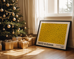 Yayoi Kusama – Infinity poster visualiserad på vägg – från Bozetto i hög kvalitet