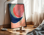 Abstract Whispers of the poster visualiserad på vägg – från Bozetto i hög kvalitet