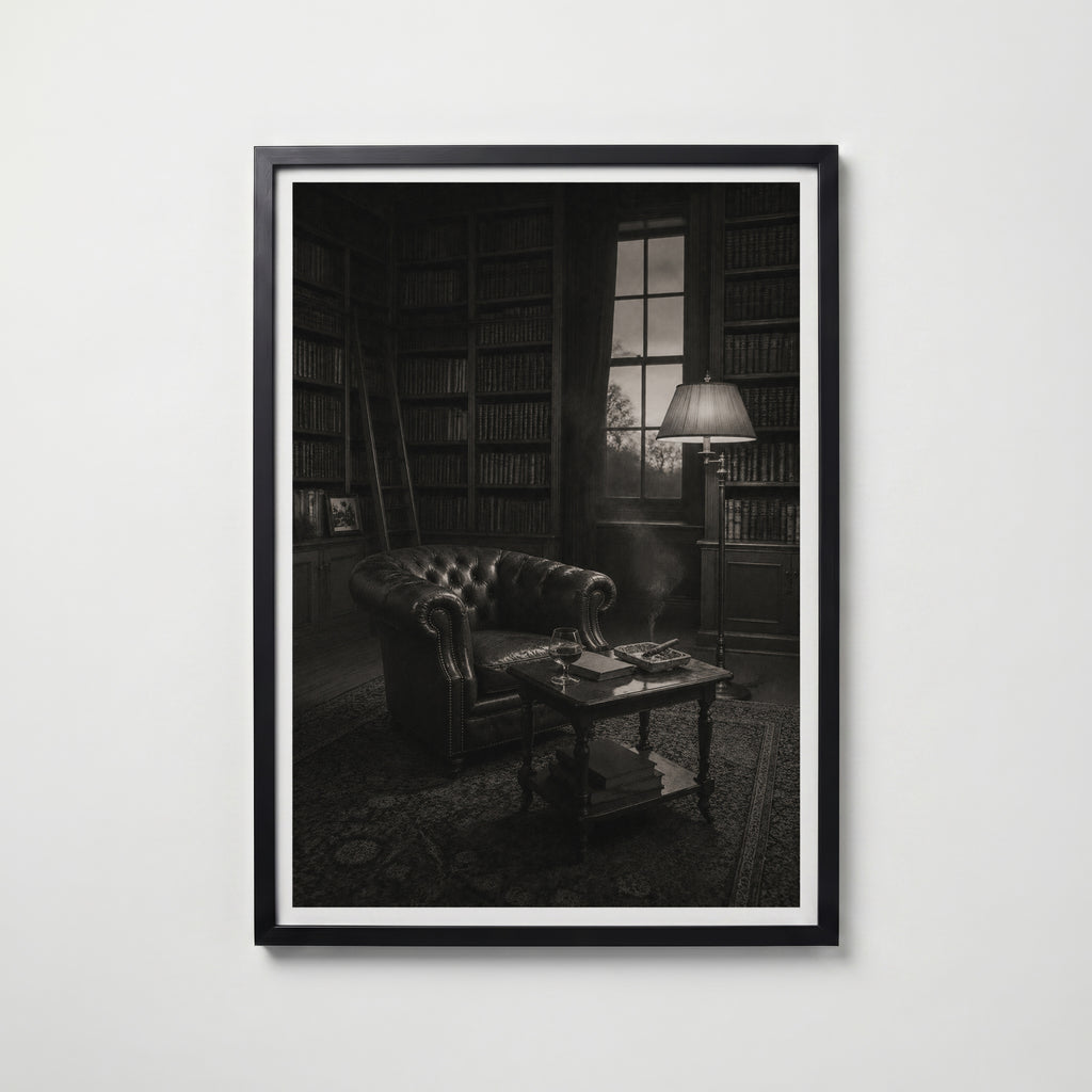Gentleman's Library Poster