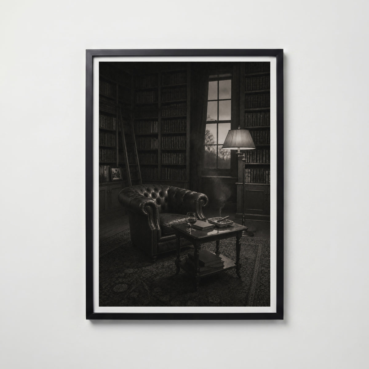 Gentleman's Library Poster