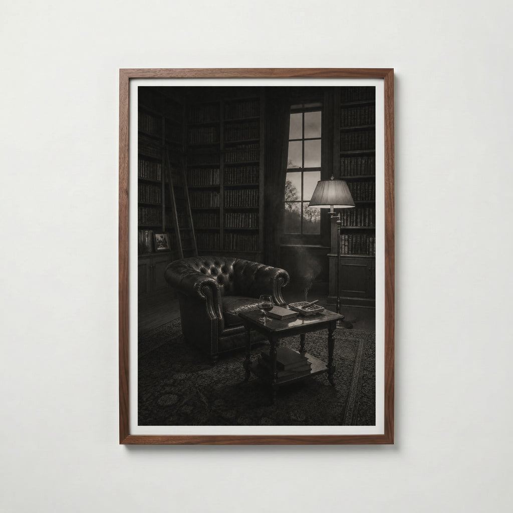 Gentleman's Library Poster