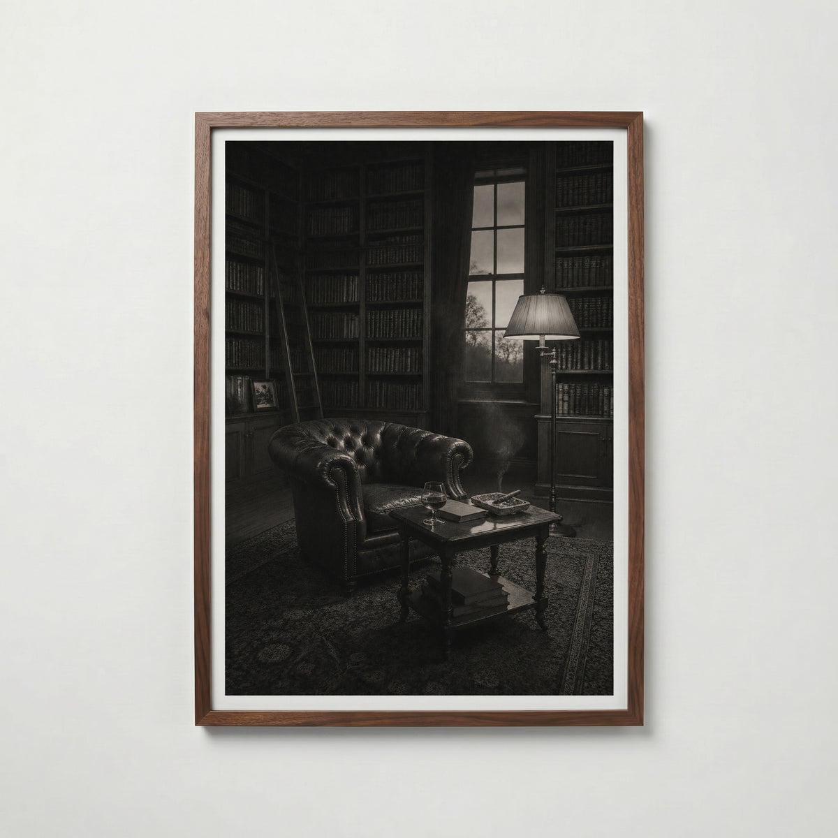 Gentleman's Library Poster