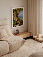 Marco Ricci Giardino dei Limoni Poster – solig citrusträdgård längs Sorrentokysten i södra Italien